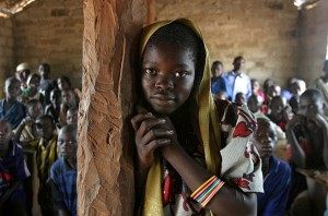 Vilarejo de Mélé, República Centro-Africana. Foto: UNICEF/Pierre Holtz