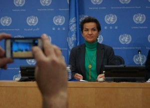 Christiana Figueres, secretária executiva da Convenção Marco das Nações Unidas sobre Mudança Climática (CMNUCC). Foto: Lusha Chen /IPS