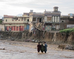 Enchente no Paquistão. Foto: Oxfam