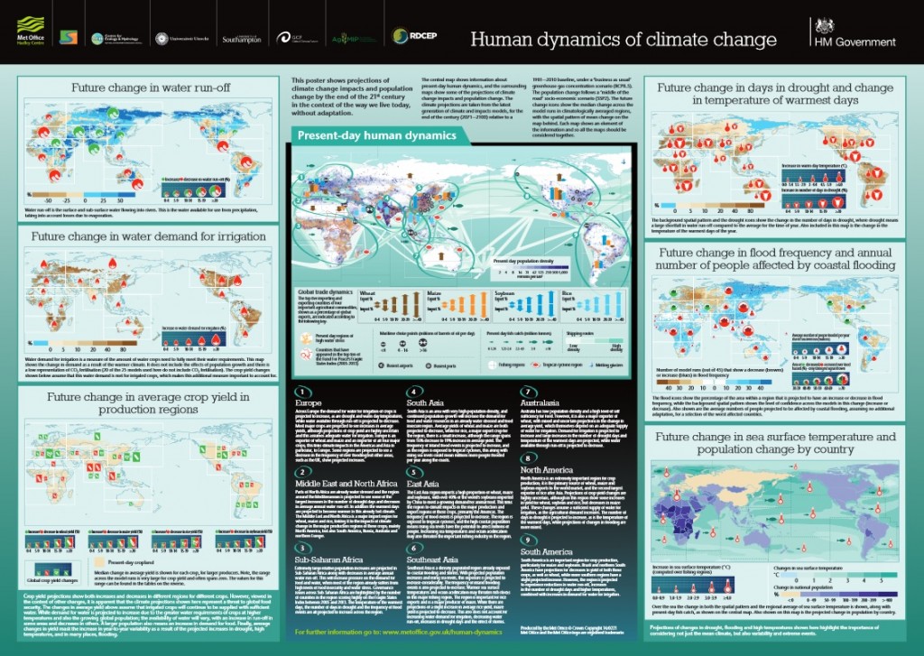 Mapas mostram implicações das mudanças climáticas no mundo, Envolverde