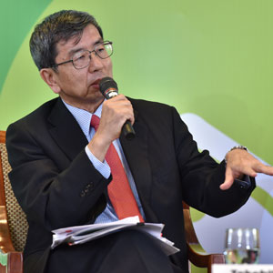 Presidente do Banco de Desenvolvimento Asiático, Takehiko Nakao. Foto: Banco de Desenvolvimento Asiático