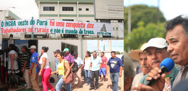 Movimentos ocupam a sede da SR-30 em protesto contra a exoneração de Chalito. Foto: Ascom/Terra de Direitos