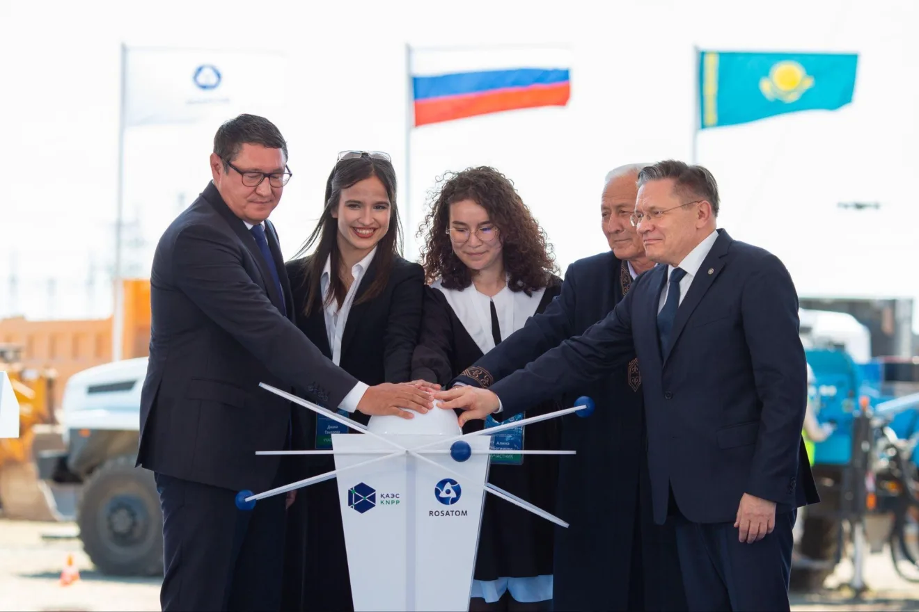 Cazaquistão e Rússia iniciam trabalho de construção de usina nuclear de alta capacidade