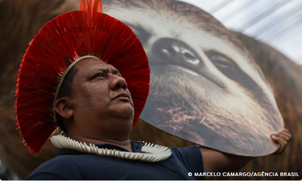 COP30: 1,6 mil indígenas de nove países participam da conferência