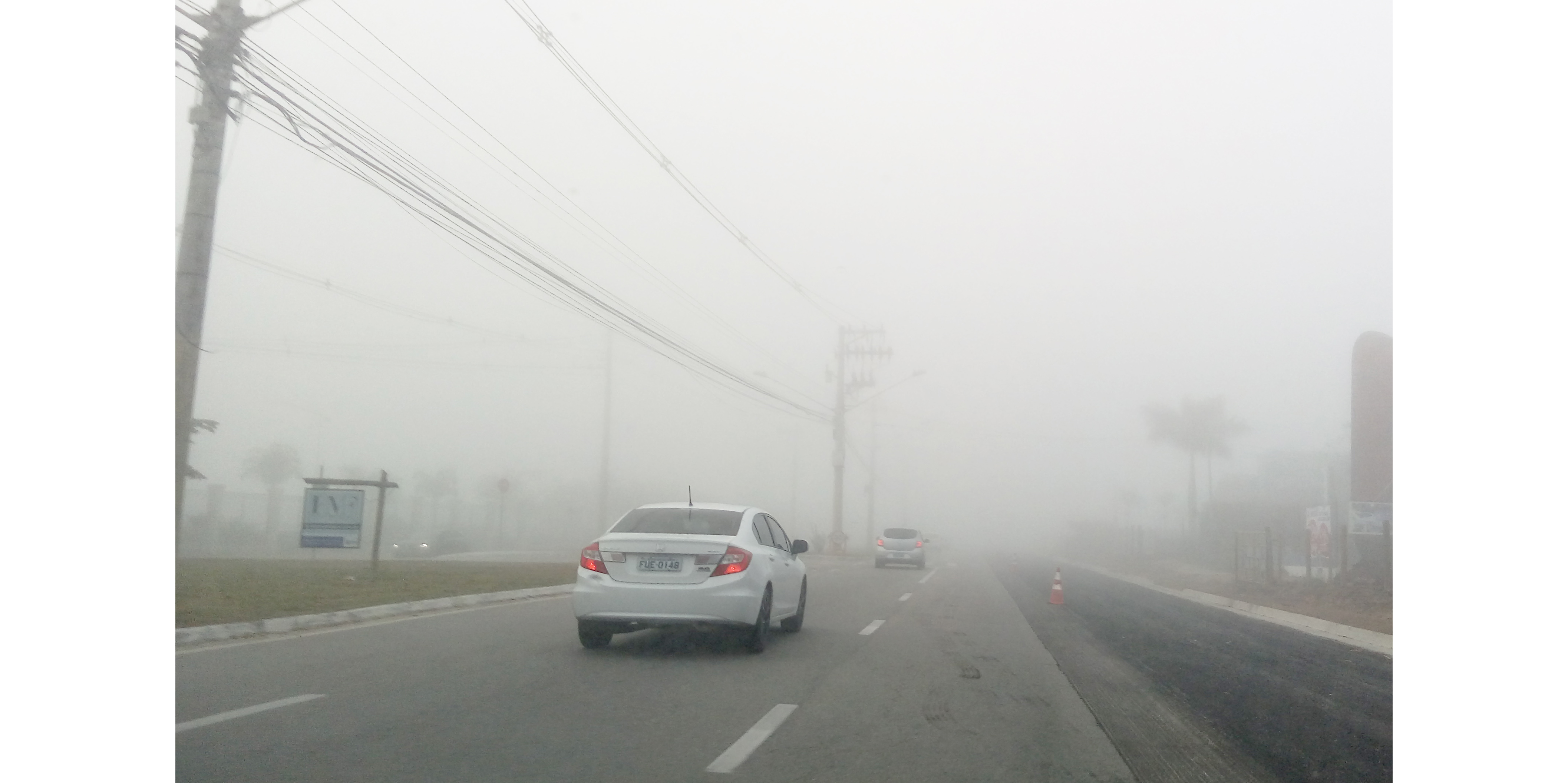 Nevoeiro de inverno no Vale do Paraíba voltou após anos de ausência