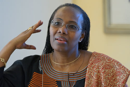 Fatomata Nafo-Traoré, diretora-executiva da Associação Roll Back Malaria (RBM). Foto: Cortesia da autora